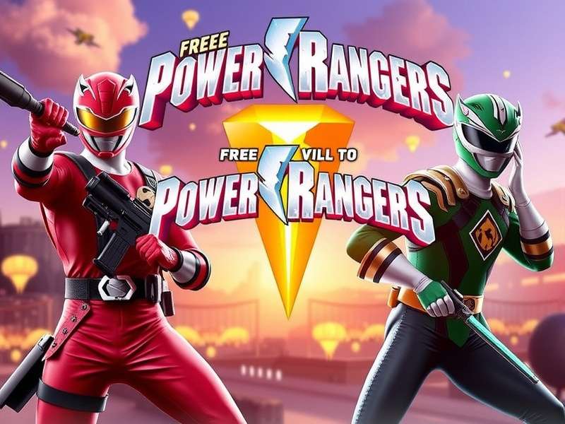 Free Fire Power Rangers Game Cover